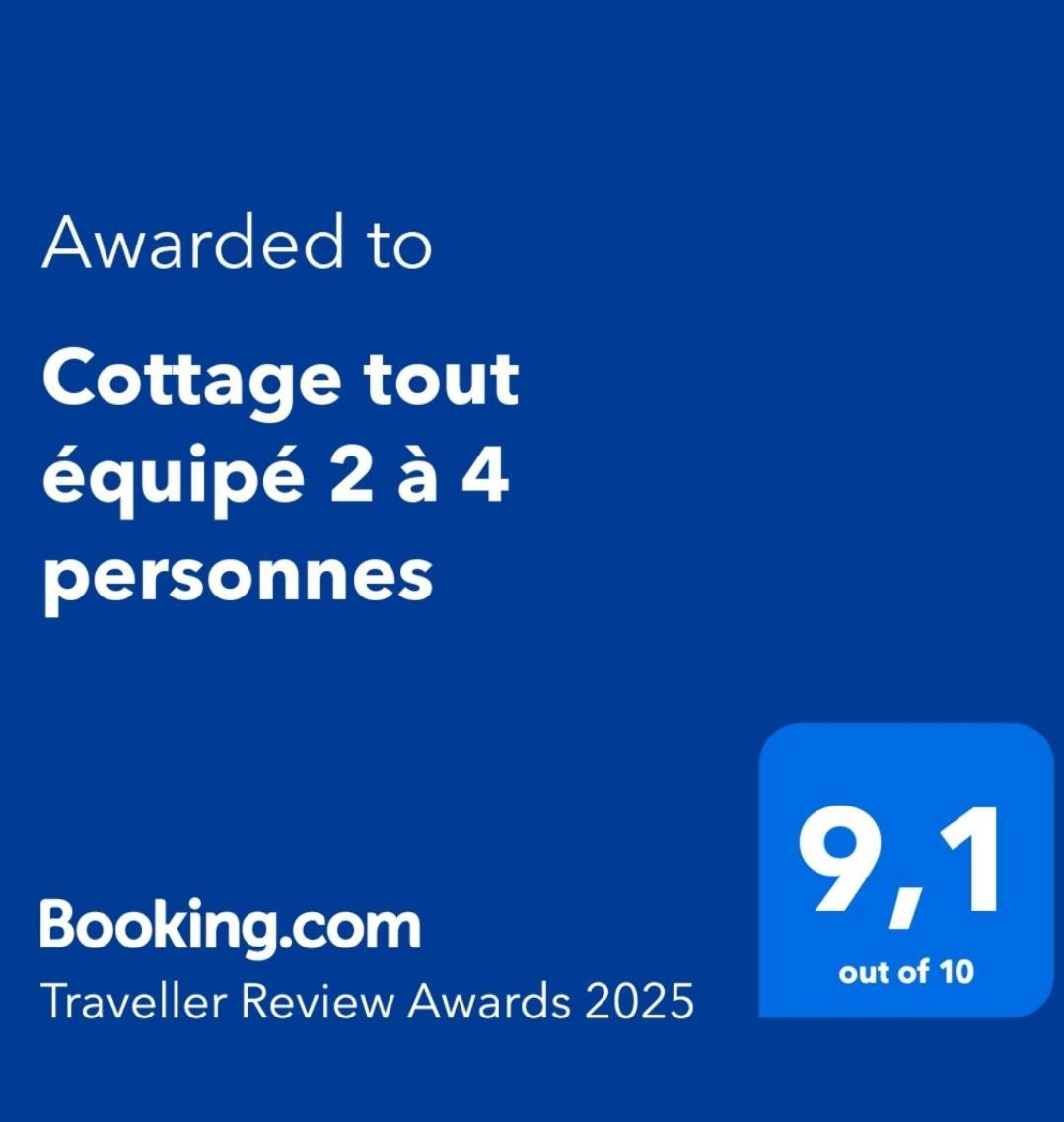 Cottage Tout Equipe 2 A 4 Personnes Herin Exterior foto